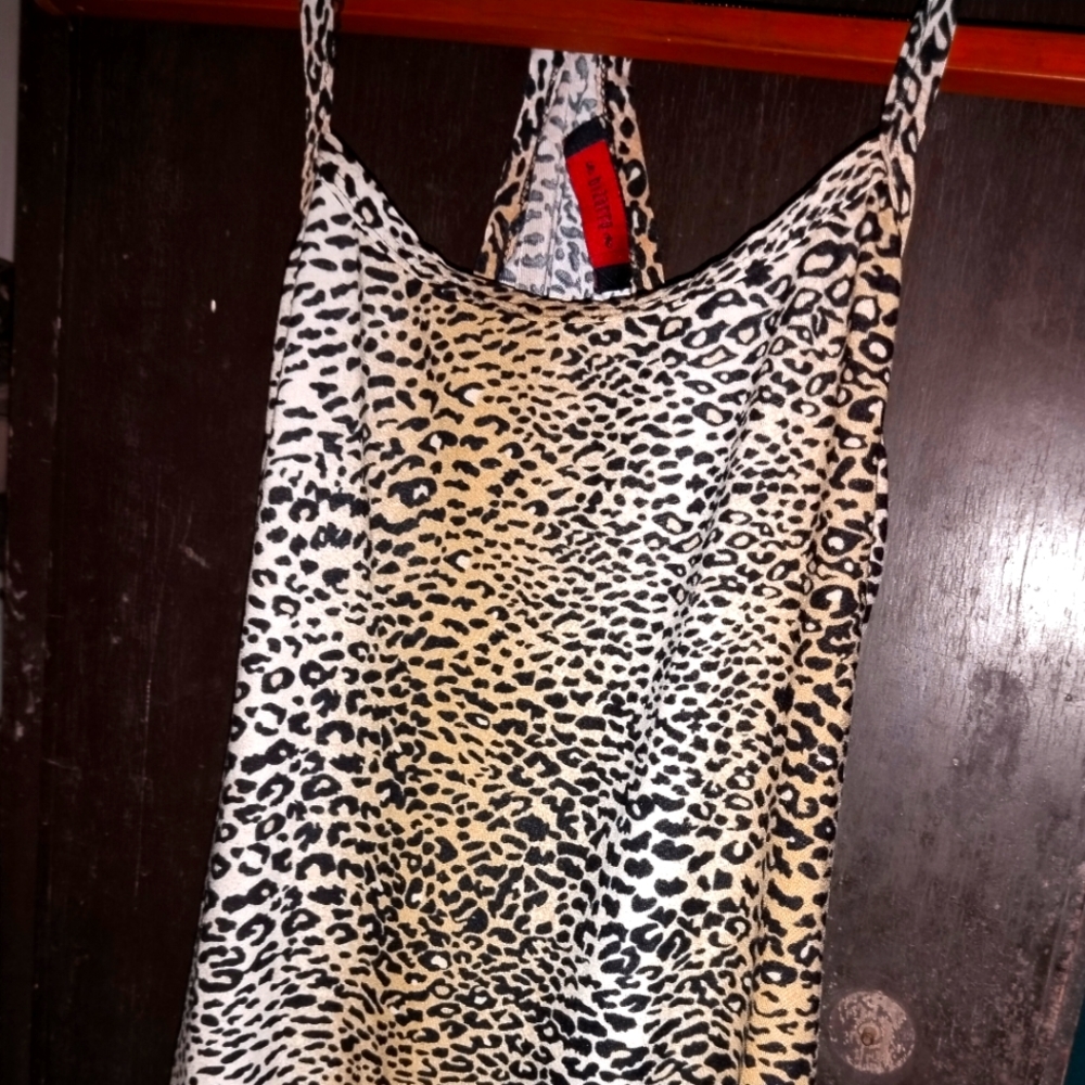 Tiger print camisole